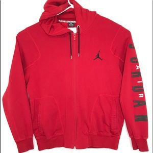 Air Jordan Fleece Full-Zip Spellout SIZE XXL